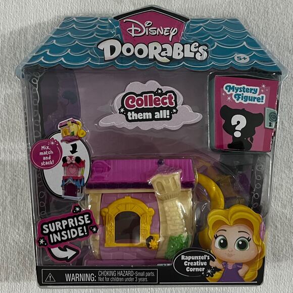 Disney Doorables Mini Playset Rapunzel's Creative Corner w/ Mystery Figure - Picture 1 of 3